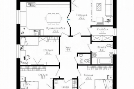 Дом 176 м² на участке 4,8 сот.